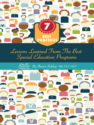 cover image of 7 Best Practices, Lessons Learned from the Best Special Education Programs